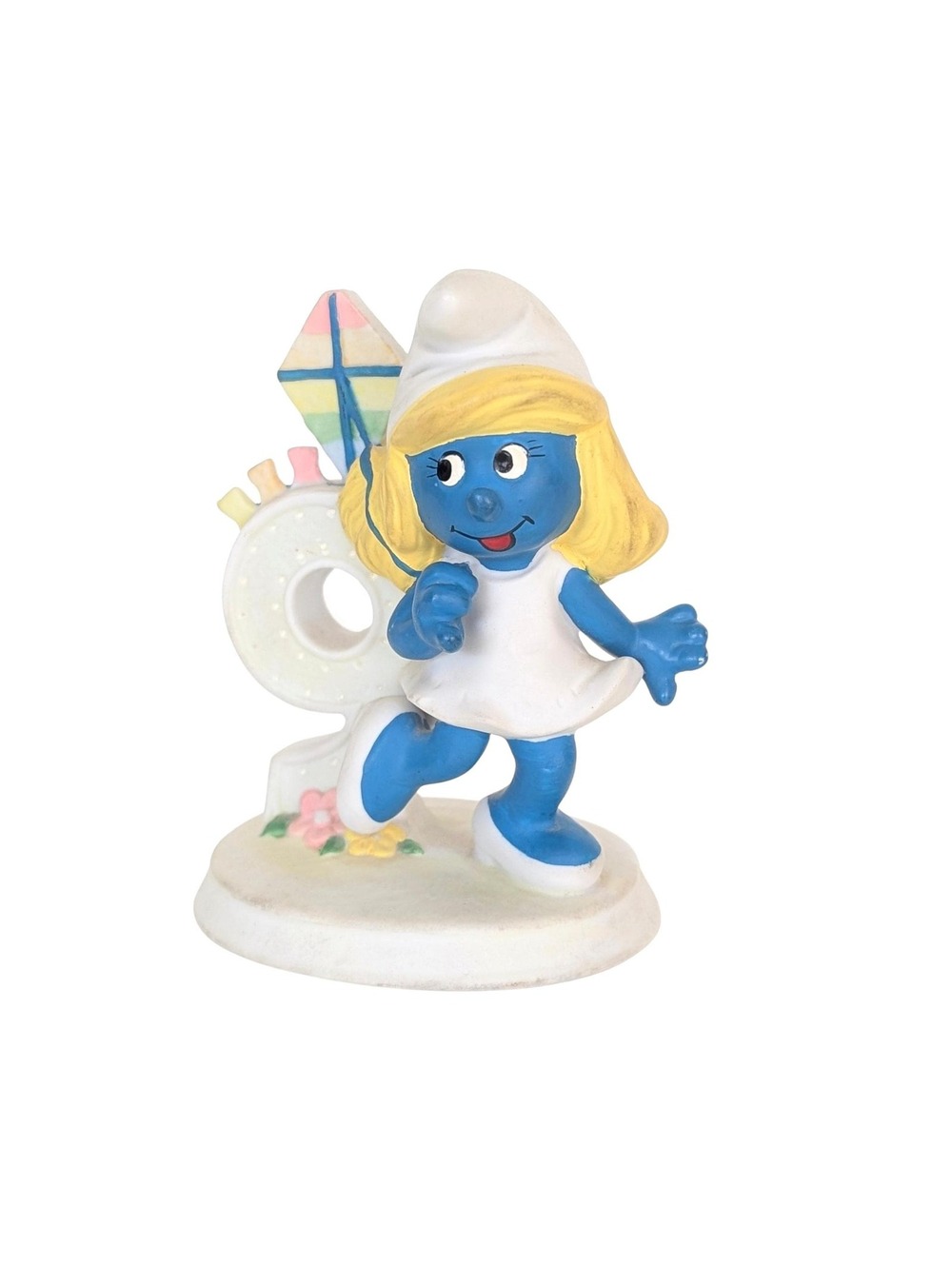 1980s Smurfette Porcelain Figurine
